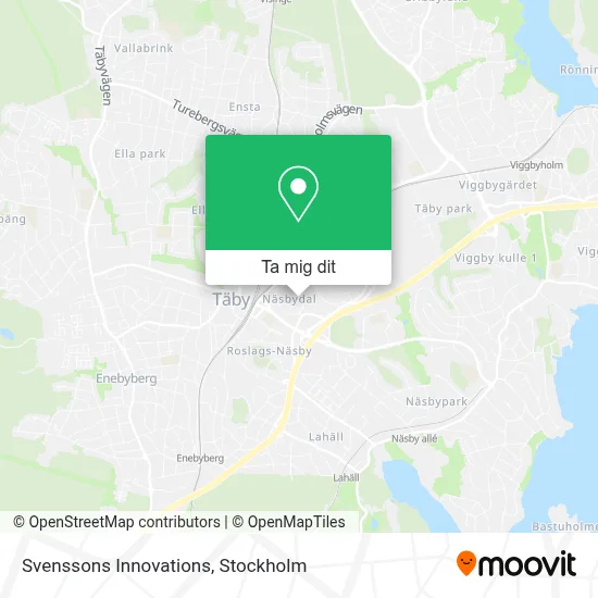 Svenssons Innovations karta