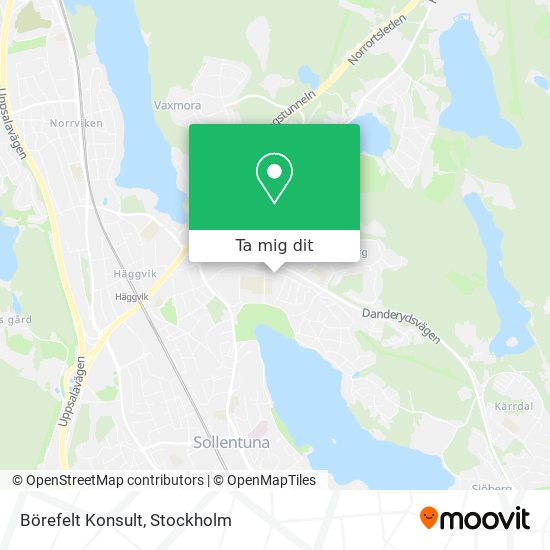 Börefelt Konsult karta