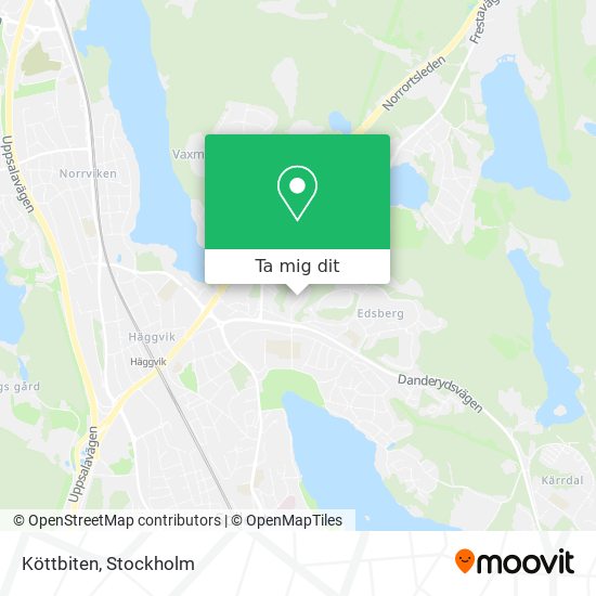 Köttbiten karta