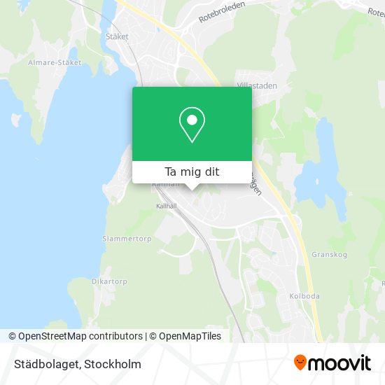 Städbolaget karta