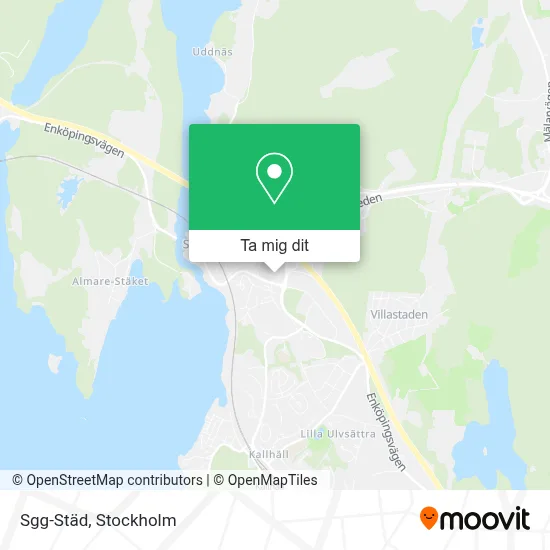 Sgg-Städ karta