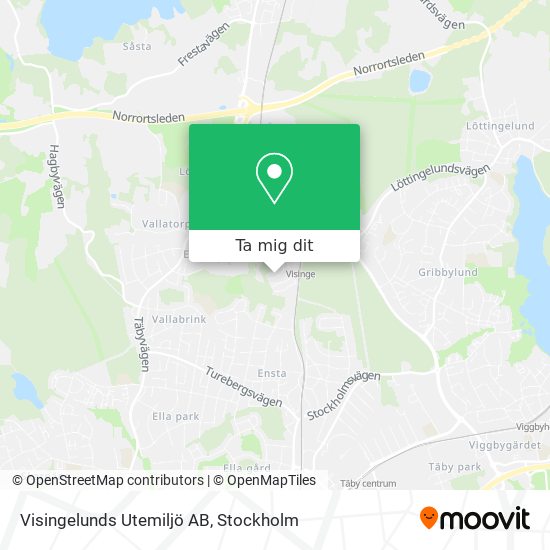 Visingelunds Utemiljö AB karta