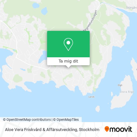 Aloe Vera Friskvård & Affärsutveckling karta