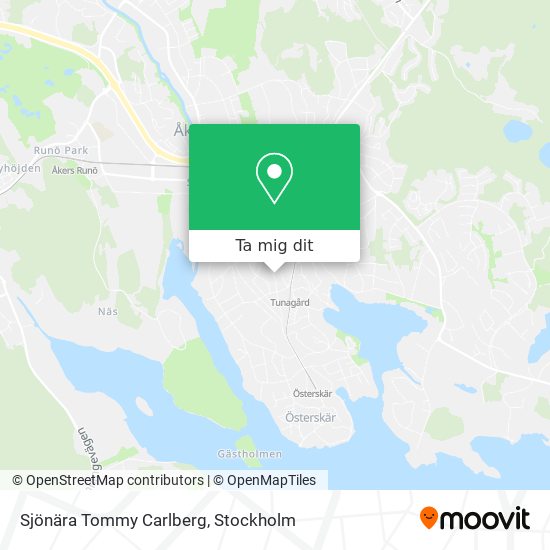 Sjönära Tommy Carlberg karta