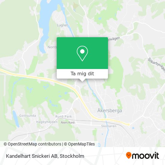 Kandelhart Snickeri AB karta