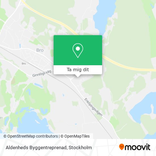 Aldenheds Byggentreprenad karta