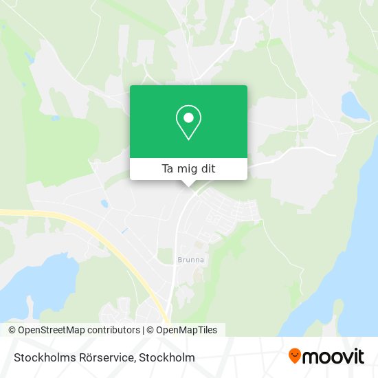 Stockholms Rörservice karta