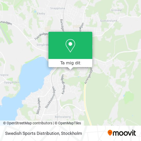 Swedish Sports Distribution karta