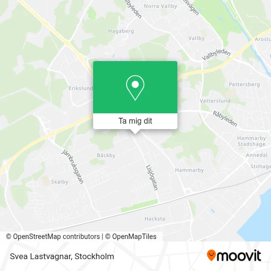 Svea Lastvagnar karta