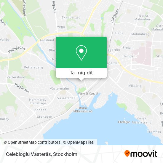 Celebioglu Västerås karta