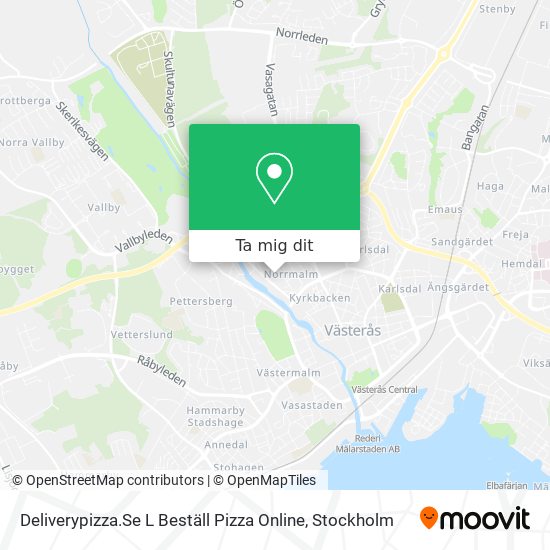 Deliverypizza.Se L Beställ Pizza Online karta