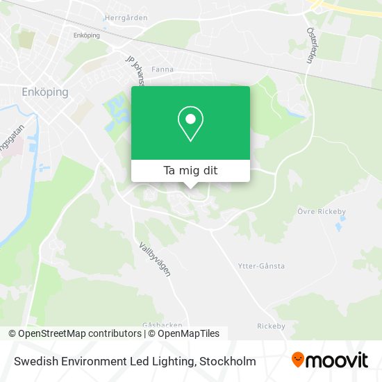 Swedish Environment Led Lighting karta