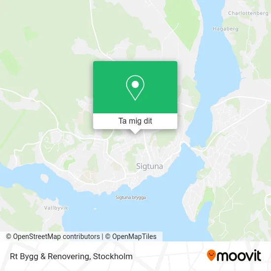 Rt Bygg & Renovering karta