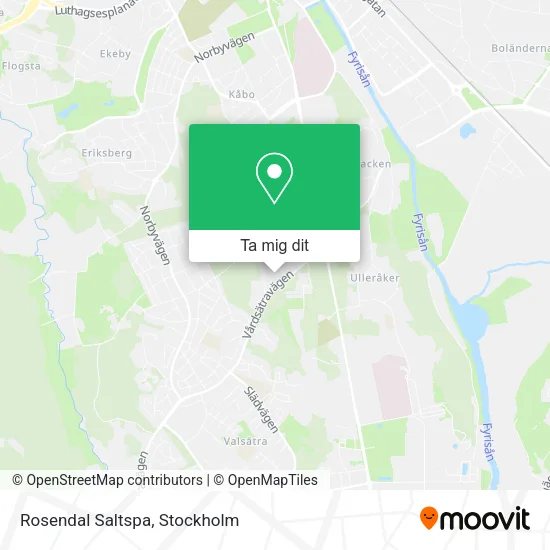 Rosendal Saltspa karta