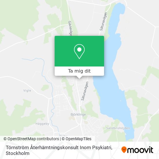 Törnström Återhämtningskonsult Inom Psykiatri karta