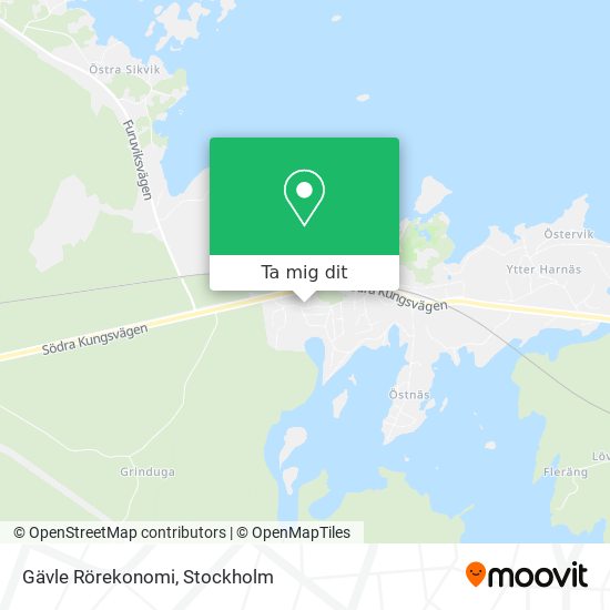 Gävle Rörekonomi karta