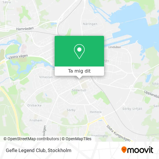 Gefle Legend Club karta