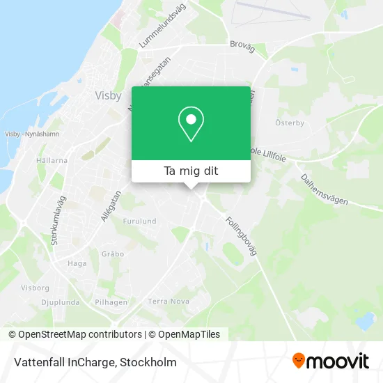 Vattenfall InCharge karta