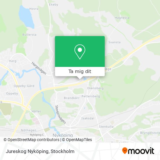 Jureskog Nyköping karta