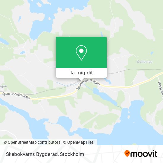 Skebokvarns Bygderåd karta