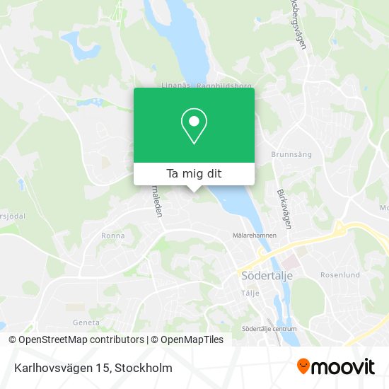 Karlhovsvägen 15 karta