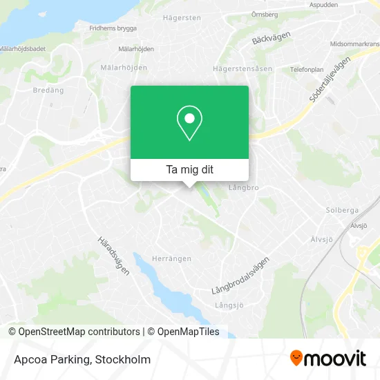 Apcoa Parking karta