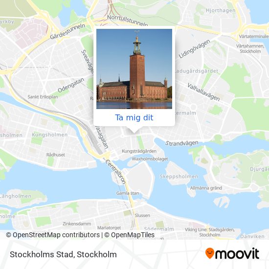 Stockholms Stad karta