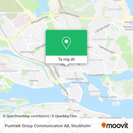 Pushtalk Group Communication AB karta