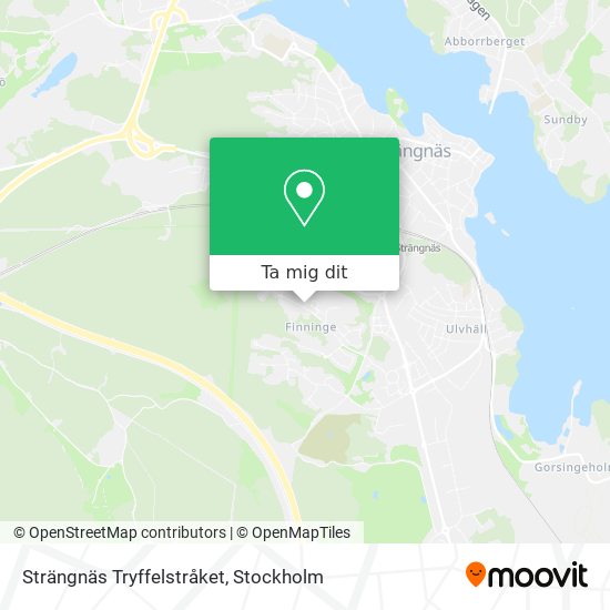 Strängnäs Tryffelstråket karta