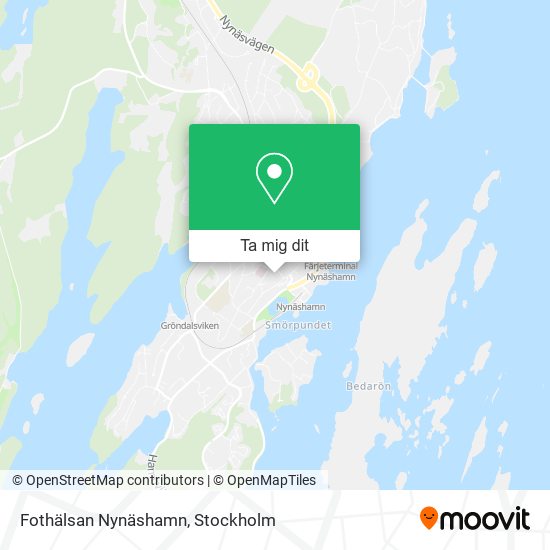 Fothälsan Nynäshamn karta