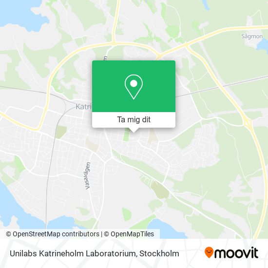 Unilabs Katrineholm Laboratorium karta