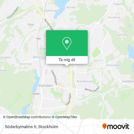 Söderbymalms It karta