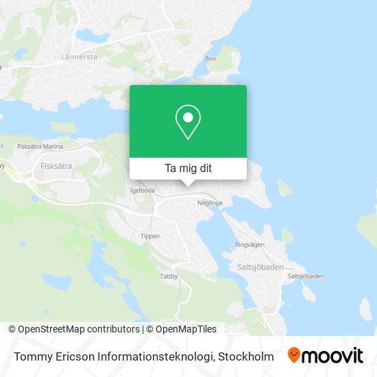 Tommy Ericson Informationsteknologi karta