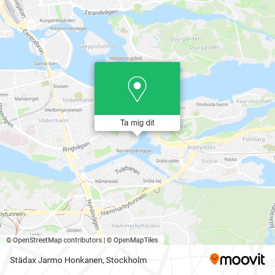 Städax Jarmo Honkanen karta