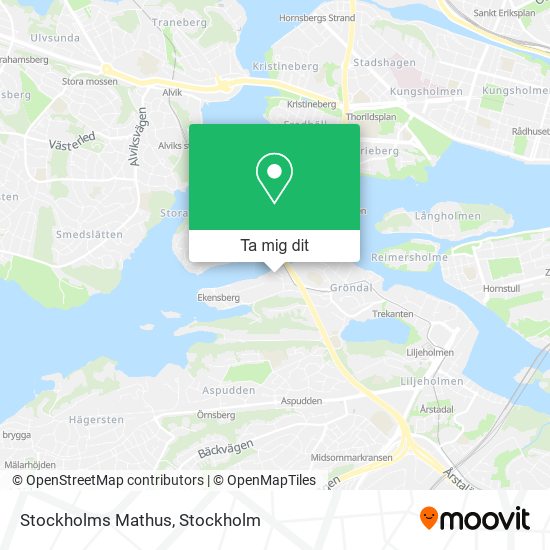 Stockholms Mathus karta