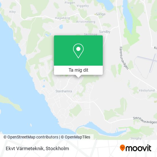 Ekvt Värmeteknik karta