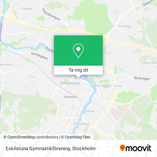 Eskilstuna Gymnastikförening karta