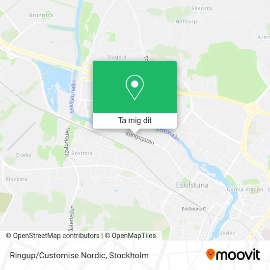 Ringup/Customise Nordic karta