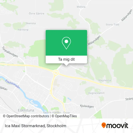 Ica Maxi Stormarknad karta