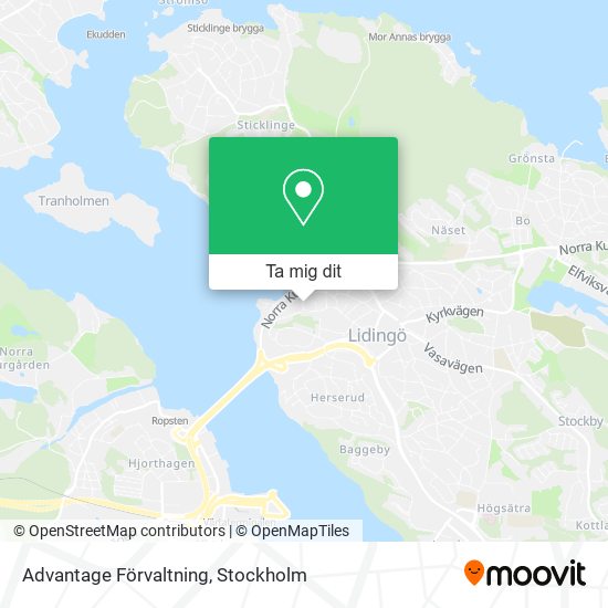 Advantage Förvaltning karta