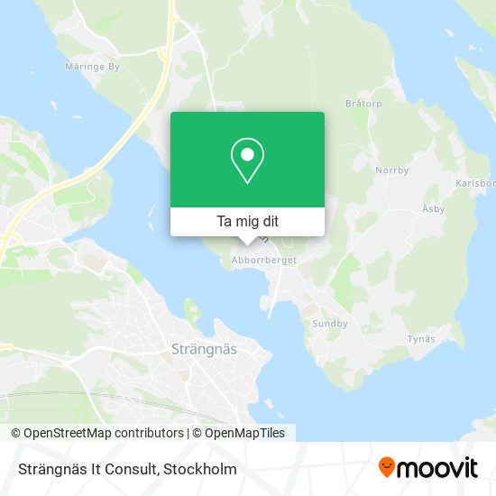 Strängnäs It Consult karta