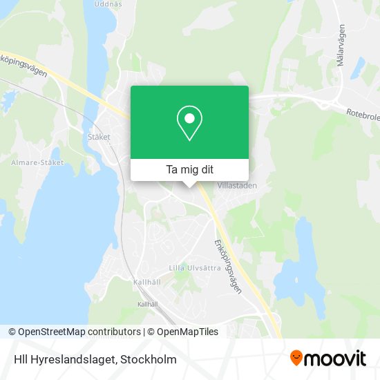 Hll Hyreslandslaget karta