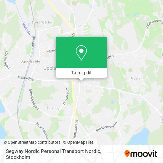 Segway Nordic Personal Transport Nordic karta