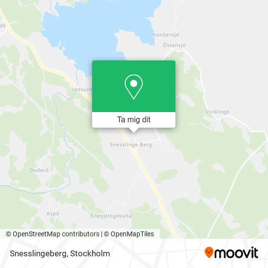 Snesslingeberg karta