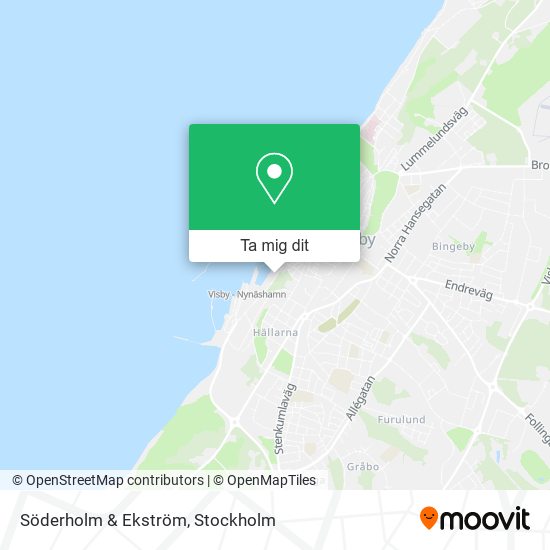 Söderholm & Ekström karta