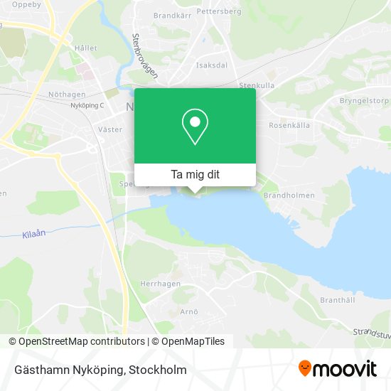 Gästhamn Nyköping karta