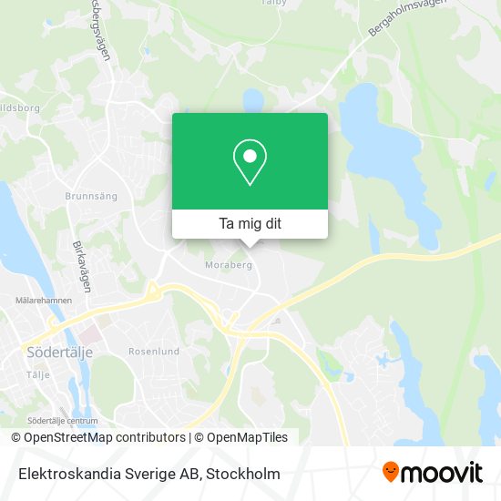 Elektroskandia Sverige AB karta