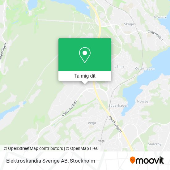 Elektroskandia Sverige AB karta