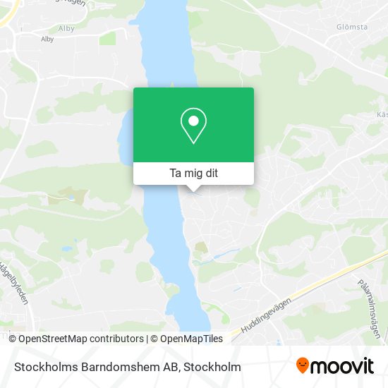 Stockholms Barndomshem AB karta