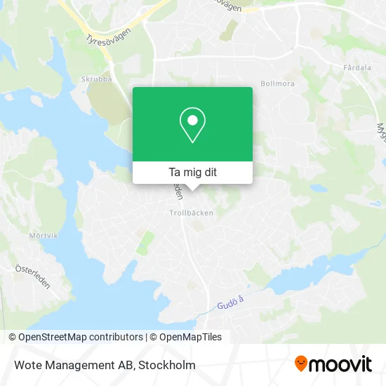 Wote Management AB karta